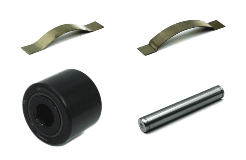 HR Elastomer Pads, Clips, Shafts & Bearings